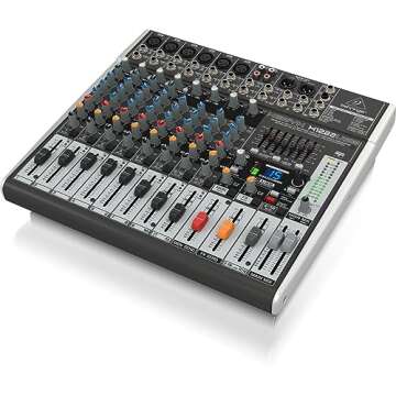 Behringer Xenyx X1222USB Mixer with Effects & USB