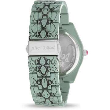 Betsey Johnson Women's Time Skating Watch