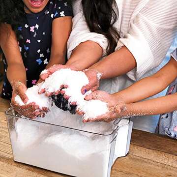 Steve Spangler Science Insta-Snow Powder, STEM Activity for School and Homeschool Activities, Fun & Safe Science Kits, Kids Make Fluffy Snow In Seconds, Top Sensory Toy For Classrooms, 14 oz