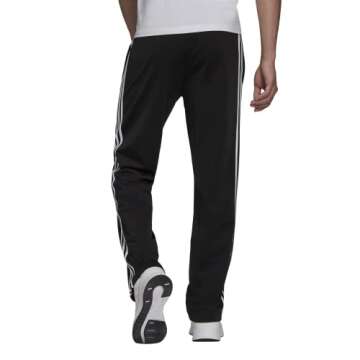 adidas Men's Essentials Warm-up Open Hem 3-stripes Tracksuit Bottoms