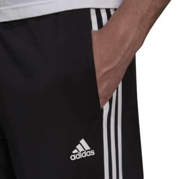 adidas Men's Essentials Warm-up Open Hem 3-stripes Tracksuit Bottoms