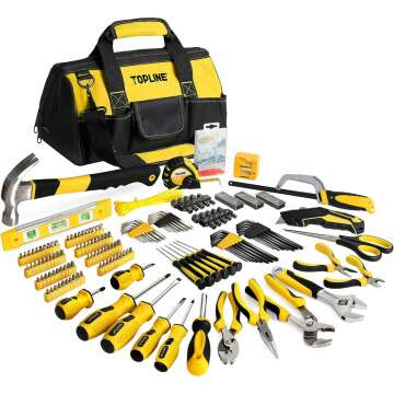 Comprehensive 390-Piece Tool Kit for Home Maintenance