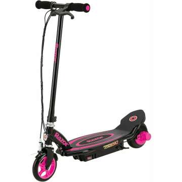 Razor Power Core E90 Electric Scooter with hub Motor, Push-Button Throttle, for Kids 8+