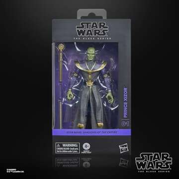 STAR WARS The Black Series Prince Xizor, Shadows of The Empire Premium Collectible 6 Inch Action Figure