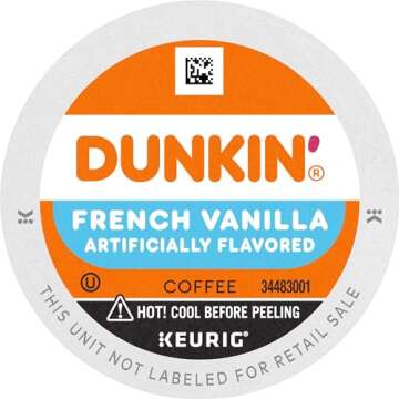 Dunkin' Best Sellers Coffee Variety Pack, 60 Keurig K-Cup Pods