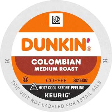 Dunkin' Best Sellers Coffee Variety Pack, 60 Keurig K-Cup Pods