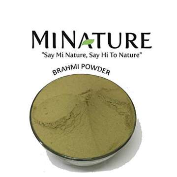 minature Organic Brahmi Powder (Bacopa Monnieri) - 227 g / 8 OZ / 1/2 lb | Promotes Hair Growth