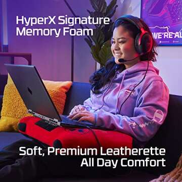 HyperX Cloud III 3.5mm Wired Gaming Headsets with Mic Noise Cancelling DTS Headphone:X Memory Foam 53mm Drivers​ Aluminum Frame for PC PS4 PS5 Xbox Nintendo Mac Mobile Gaming Headphones (Renewed)