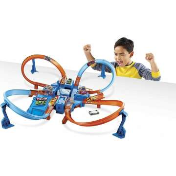 Hot Wheels Crash Track Set