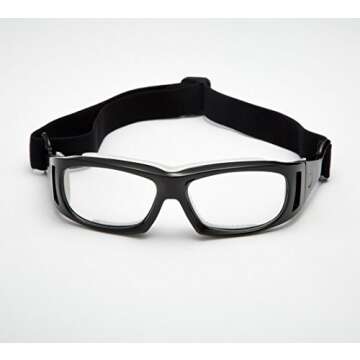 mincl Basketball Sports Glasses Football Perfect Personality Goggles Black-yhl (black, c1)