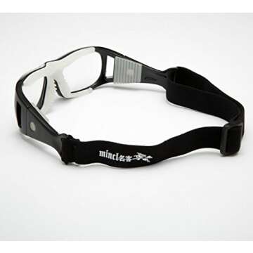 mincl Basketball Sports Glasses Football Perfect Personality Goggles Black-yhl (black, c1)