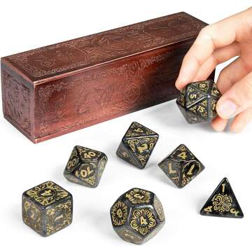 Giant Dice Set for RPG Games