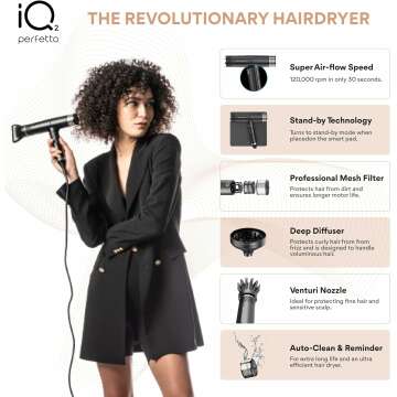 Professional Wall-Mounted Hair Dryer for Salons