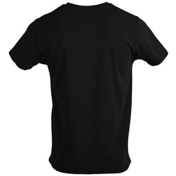 Gildan Men's V-Neck T-Shirts 12-Pack in Black