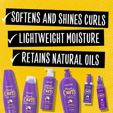 Aussie Miracle Curls Hair Care 6 Piece Set