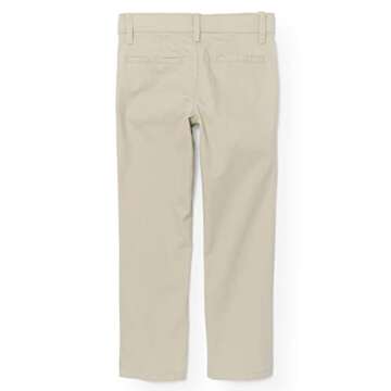 Girls Skinny Chino Pants Bisquit 2 Pack - Size 4