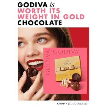 Godiva Assorted Chocolate Gold Gift Box - 70 Pcs