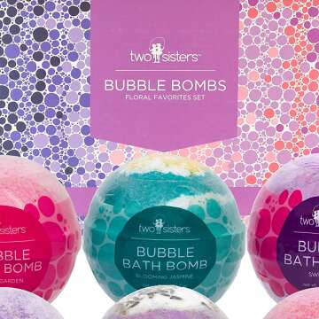 Floral Bubble Bath Bombs for Natural Relaxation