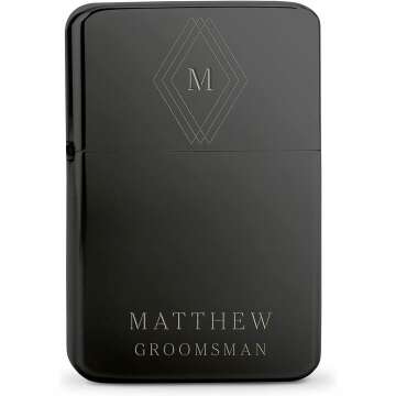 Personalized Windproof Lighter with Engraving