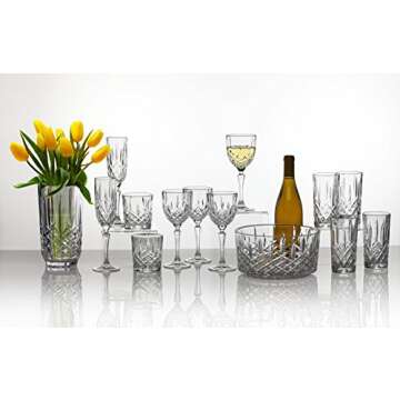 Marquis By Waterford Markham Wine Glasses Set of 4, 1 Count (Pack of 1), Clear