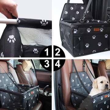 Dog Booster Seat for Safe and Comfortable Travel