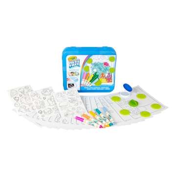 Crayola Color Wonder Mess Free Coloring Activity Set (30+ Pcs), With Markers, Stamps, and Stickers, Gift for Toddlers, 3+