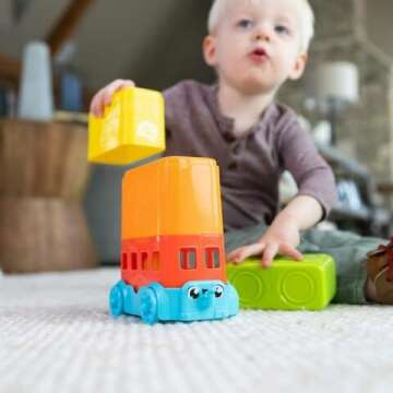 Toomies Stacker Decker Bus - Engaging Egg Stack Toy