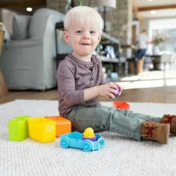 Toomies Stacker Decker Bus - Engaging Egg Stack Toy