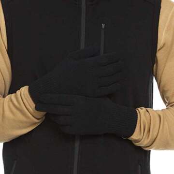 Warm Minus33 Merino Wool Glove Liner for Skiing