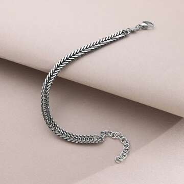 Stylish Galis Chain Bracelets for Men - Durable & Elegant