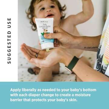 Matys Baby Diaper Rash Relief Ointment, Petroleum Free Diaper Cream for Babies 2 Months Old +, Soothing Balm Protection for Chafed Skin, Nurturing Lavender & Aloe w/Zinc Oxide, 2 Pack, 3.75 oz each