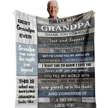 Grandpa Gift Blanket