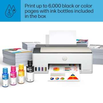 HP Smart-Tank 5000 All-in-One Printer with 2 Years Ink