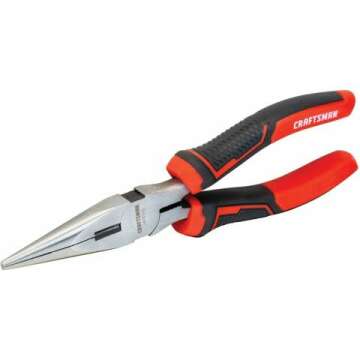 🛠️ CRAFTSMAN CMHT81645 8-in Long Nose Pliers for Precision Gripping