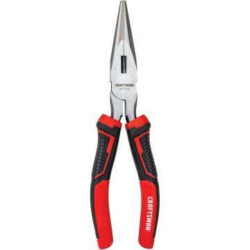 🛠️ CRAFTSMAN CMHT81645 8-in Long Nose Pliers for Precision Gripping