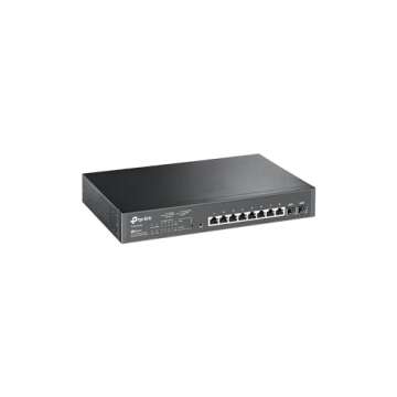 TP-Link TL-SG2210MP | Jetstream 10 Port Gigabit Smart Managed PoE switch | 8 PoE+ Ports @ 150W, 2 SFP Slots | Support Omada SDN | PoE Recovery | IPv6 | Static Routing | 5 Year Manufacturer Warranty