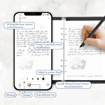 Ophayapen Smart Pen, Notebook & Writing Board