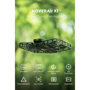 X1 Drone - Foldable Self-Flying Camera Technology