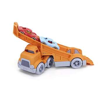 Green Toys Racing Truck w/ 2 Racers