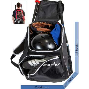 Athletico Baseball Bag