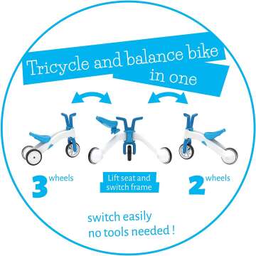 Bunzi Balance Bike & Tricycle