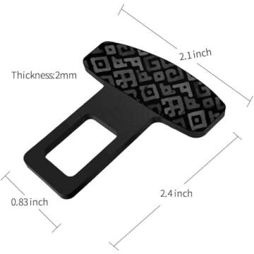 (2PCS) Car Seat Belt Cover Pads, Shoulder Seatbelt Pads Cover，Comfortable and Convenient fo You and Your Family