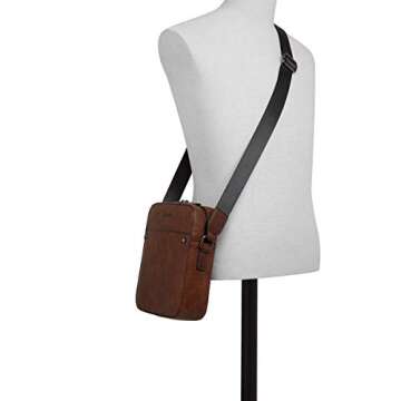 ALDO Men's Dark Brown Poani Crossbody Bag