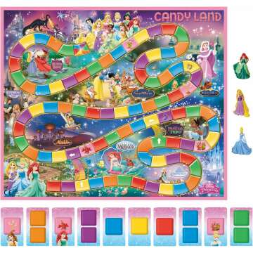 Candy Land Disney Princess Edition Board Game