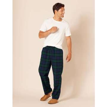 Men's Flannel Pajama Pant in Big & Tall Sizes