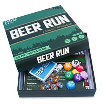 Beer Run: Adult Drinking Board Game for Parties, Game Nights, and Pregames by Towpath Gaming