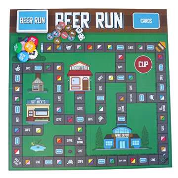 Beer Run: Adult Drinking Board Game for Parties, Game Nights, and Pregames by Towpath Gaming