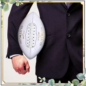 Groomsmen Football Proposal Gifts - 6 Pack