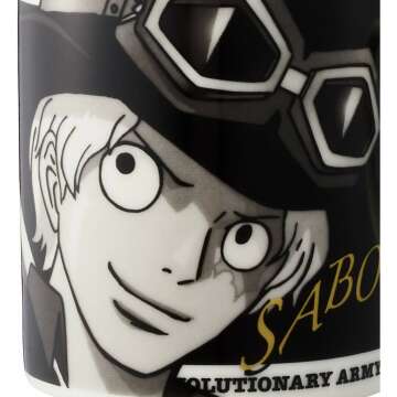 Sabo Monochrome Mug - One Piece Anime Collectible