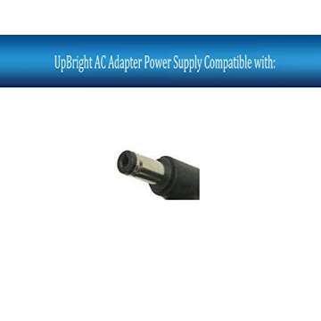 UpBright 9V 1A AC/DC Adapter Compatible with RockJam Rock Jam 561 RJ-561 RJ561-SK 661 RJ-661 RJ661-SK RJ361 RJ5061 61 Key Electronic Keyboard Piano 654 RJ-654 RJ549 RJ 549 49 54 Key DR10010U107 Power